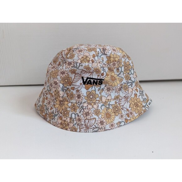 Vans Women\'s Hankley Bucket‎ Hat Trippy Floral Mushrooms Butterflies Size Small main image 5